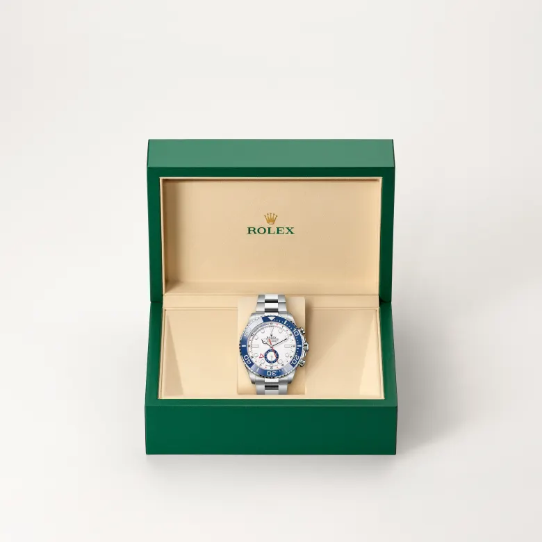 rolex Yacht-Master II in Oystersteel, M126680-0001 - underwood jewelers
