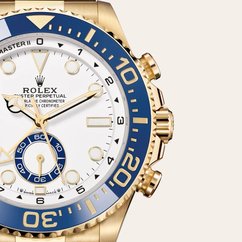 rolex Yacht-Master II in 18 kt yellow gold, M126688-0001 - underwood jewelers