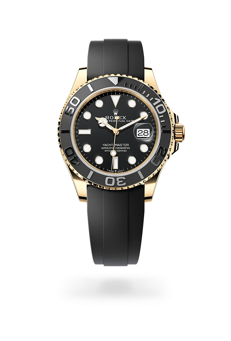 rolex Yacht-Master in 18 kt yellow gold, M226658-0001 - underwood jewelers