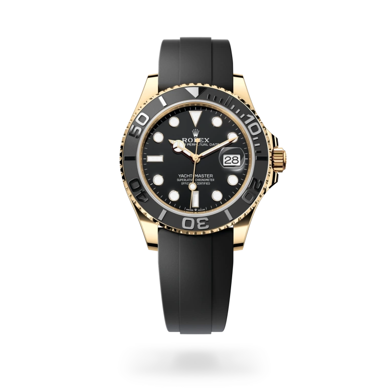 rolex Yacht-Master in 18 kt yellow gold, M226658-0001 - underwood jewelers