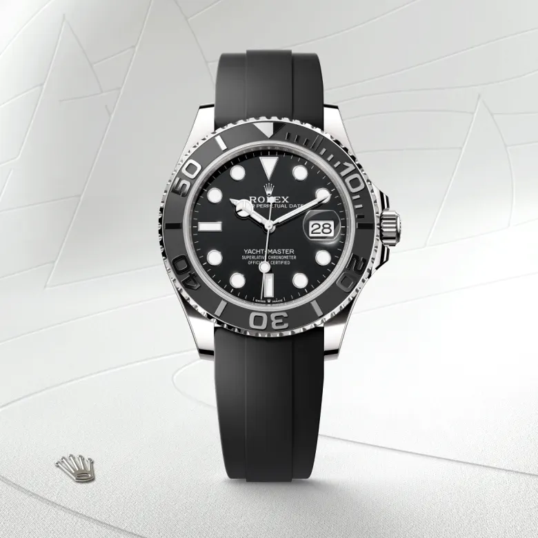 rolex Yacht-Master in 18 kt white gold, M226659-0002 - underwood jewelers