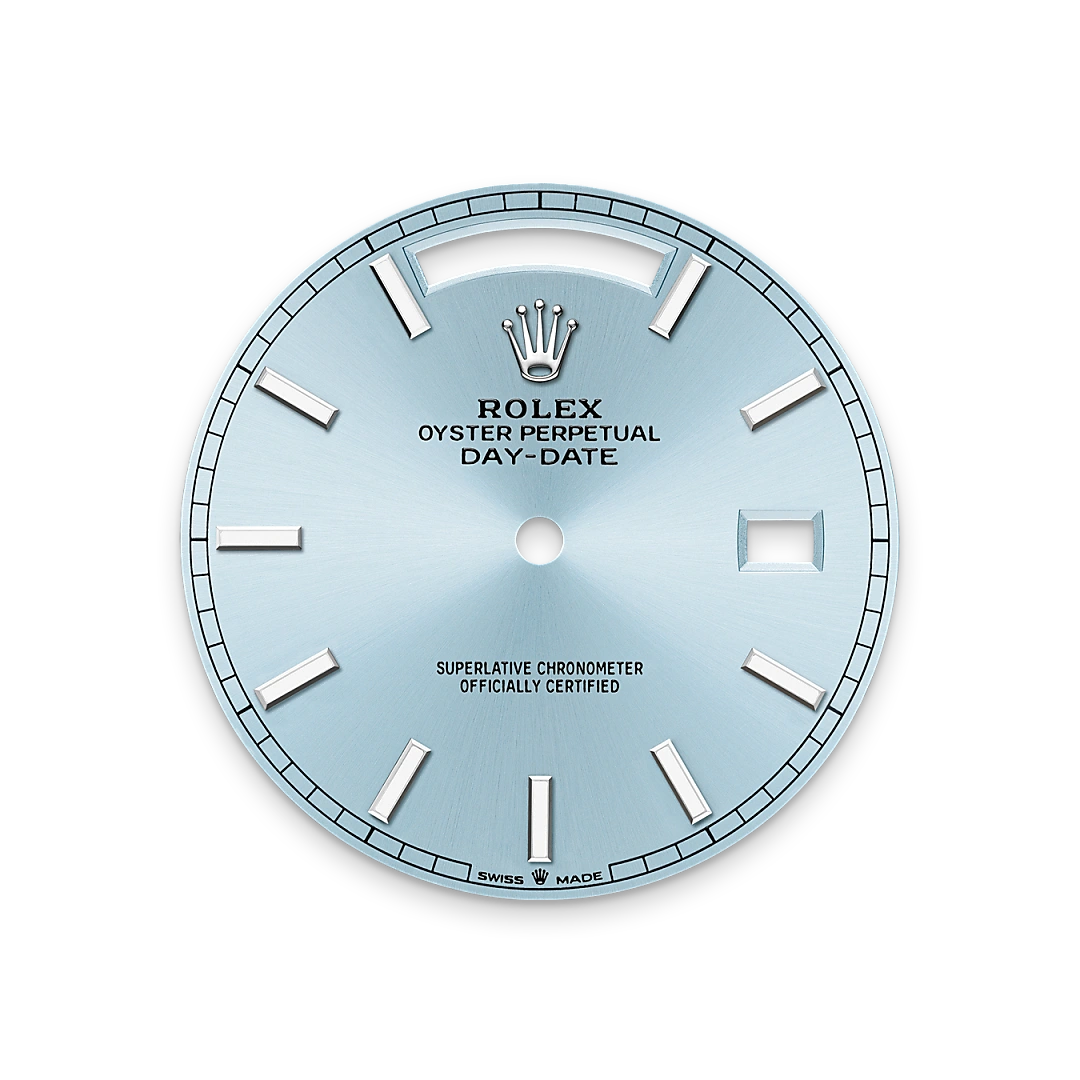 rolex Day-Date in Platinum, M228236-0018 - underwood jewelers