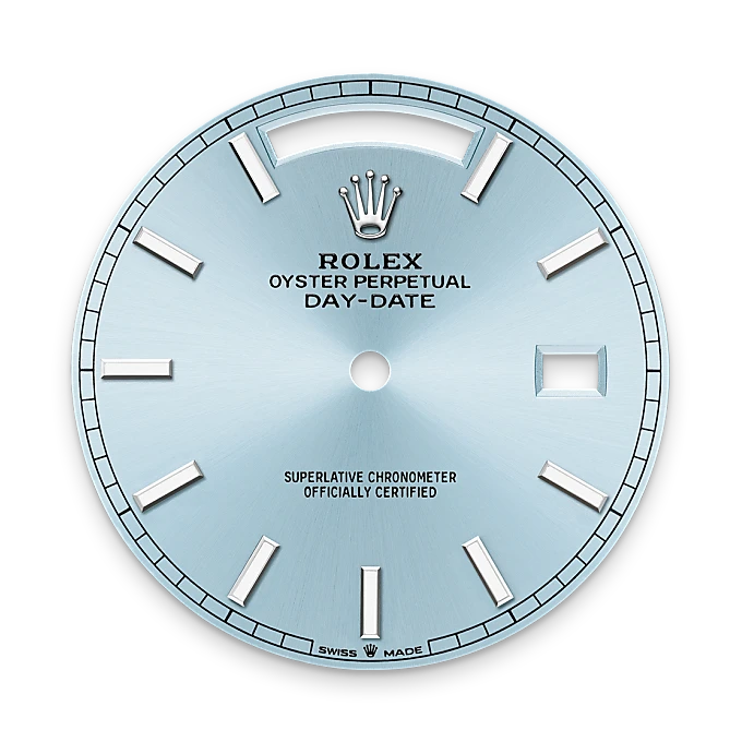 rolex Day-Date in Platinum, M228236-0018 - underwood jewelers