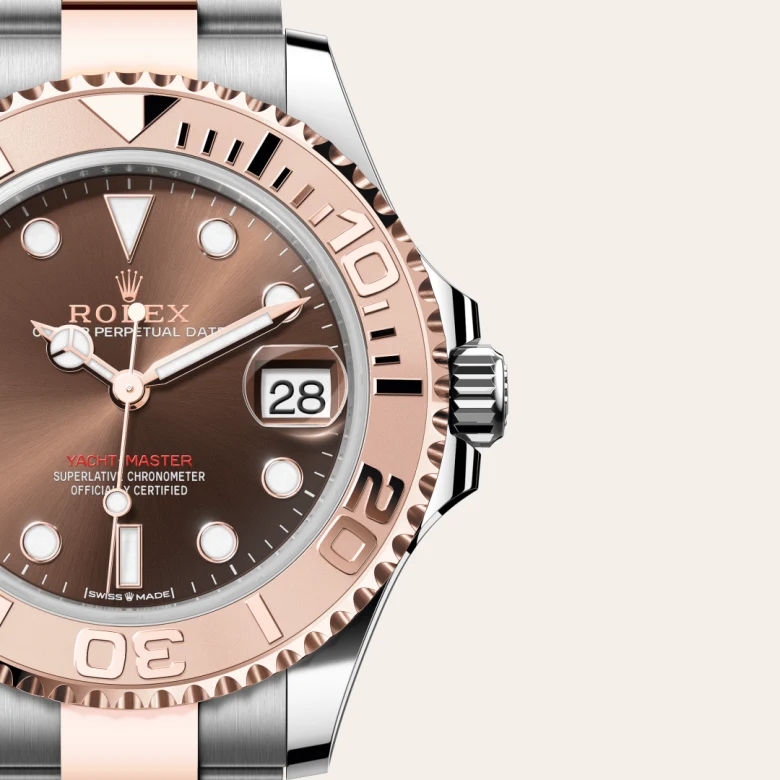 rolex Yacht-Master in Everose Rolesor - combination of Oystersteel and Everose gold, M268621-0003 - underwood jewelers
