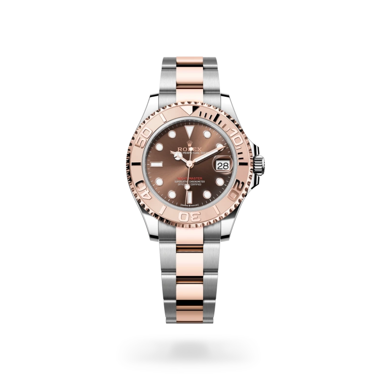 rolex Yacht-Master in Everose Rolesor - combination of Oystersteel and Everose gold, M268621-0003 - underwood jewelers