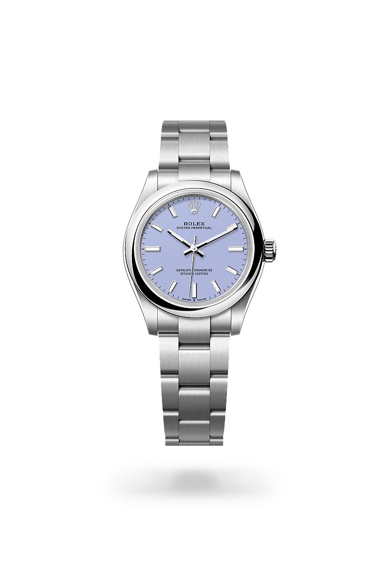 rolex Oyster Perpetual in Oystersteel, M277200-0014 - underwood jewelers