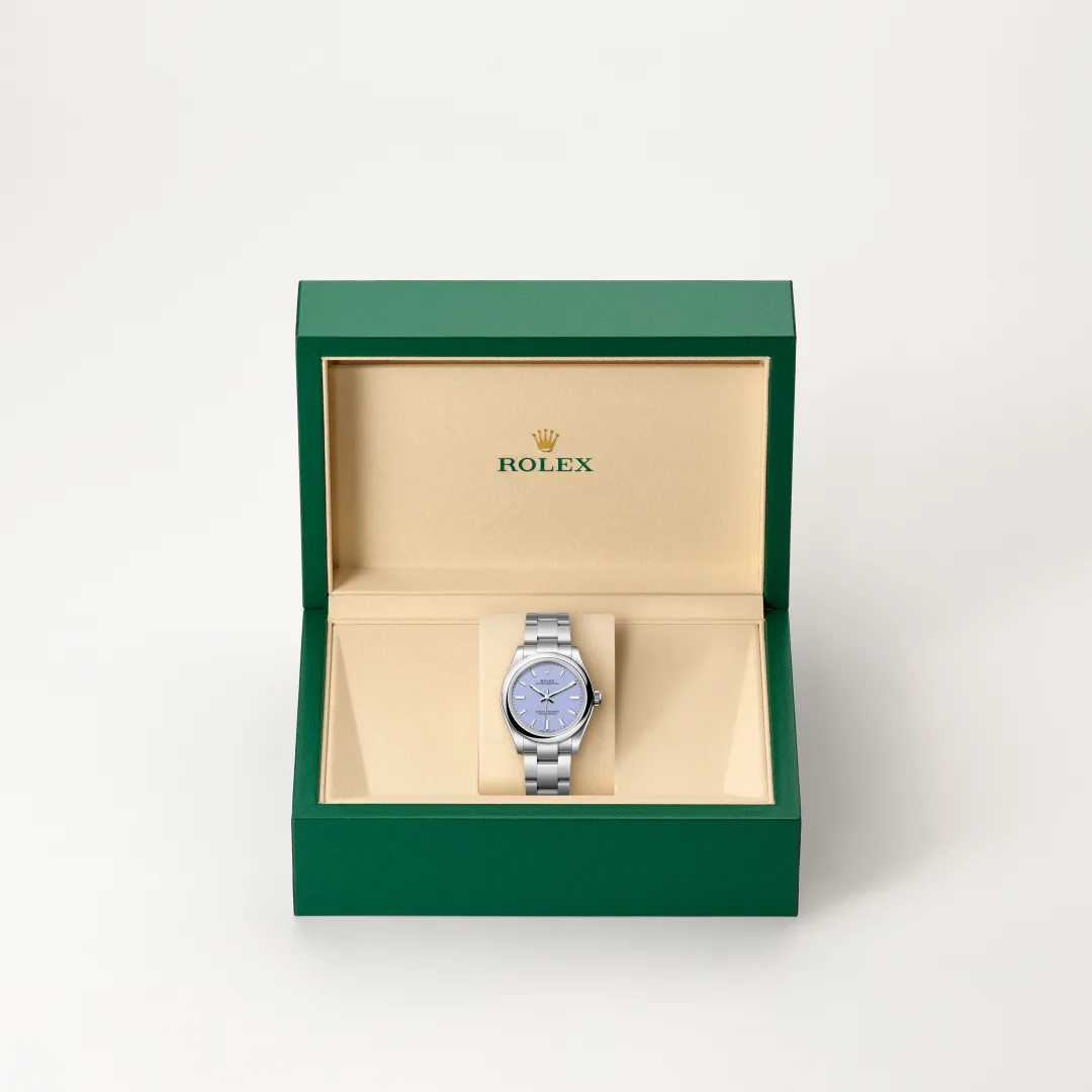 rolex Oyster Perpetual in Oystersteel, M277200-0014 - underwood jewelers