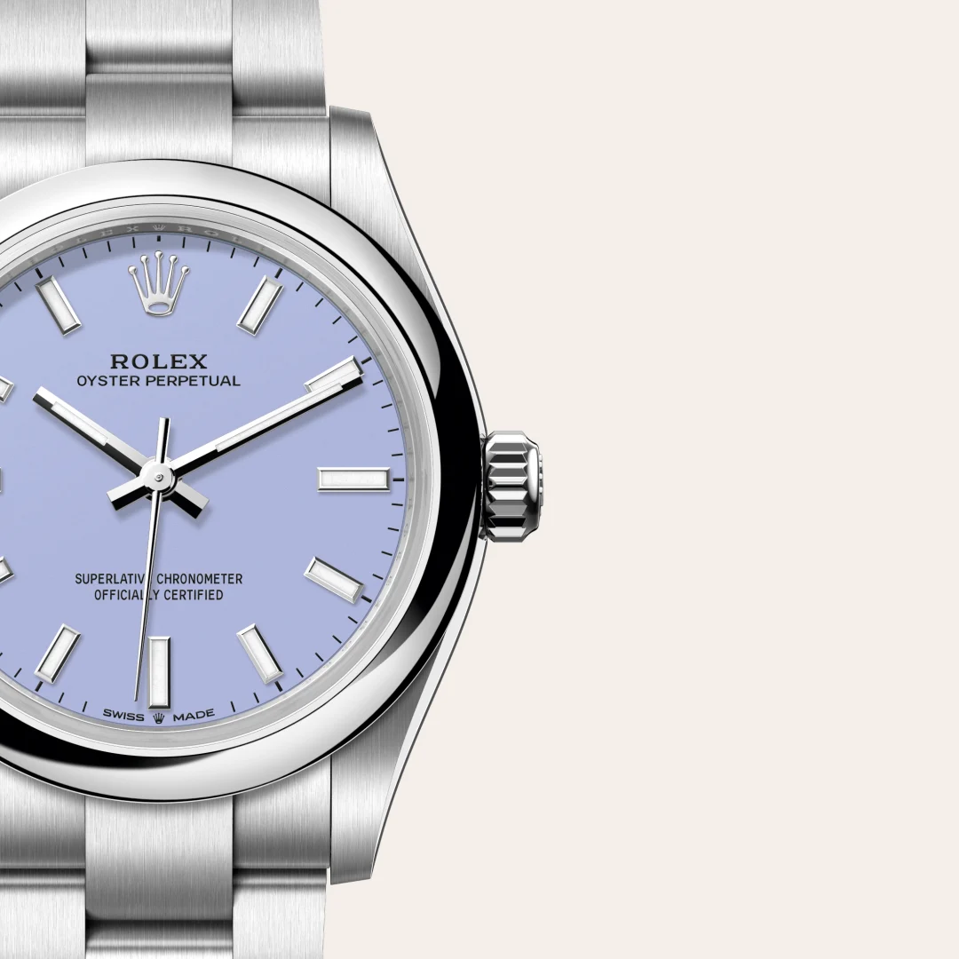 rolex Oyster Perpetual in Oystersteel, M277200-0014 - underwood jewelers