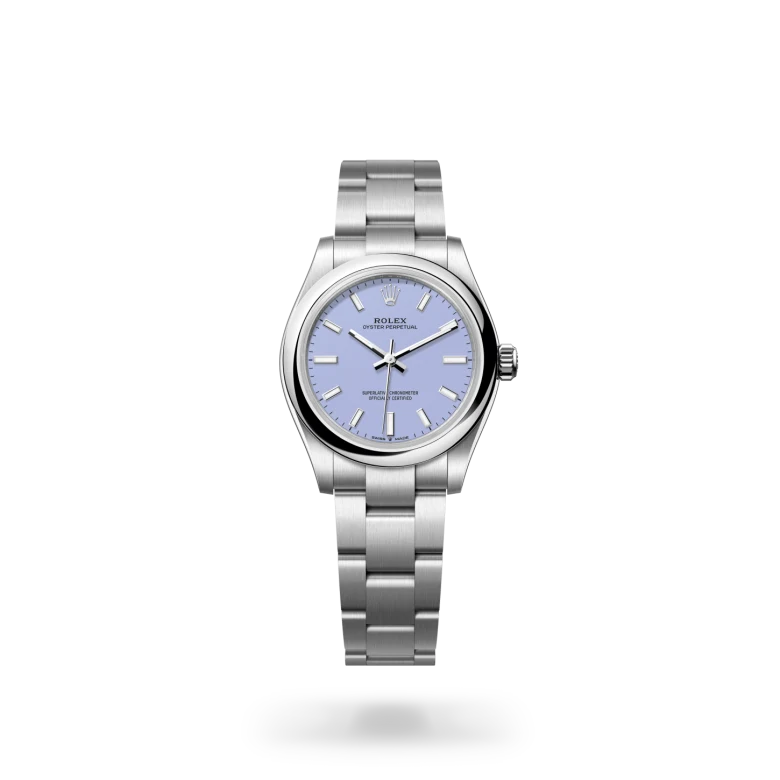 rolex Oyster Perpetual in Oystersteel, M277200-0014 - underwood jewelers