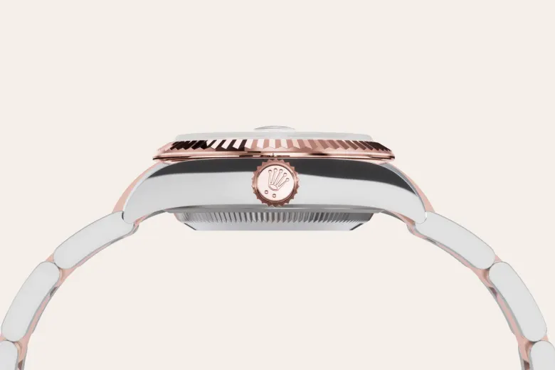 rolex Lady-Datejust in Everose Rolesor - combination of Oystersteel and Everose gold, M279171-0028 - underwood jewelers