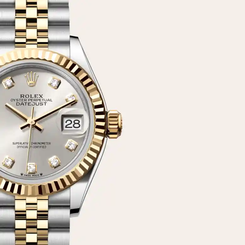 rolex Lady-Datejust in Yellow Rolesor - combination of Oystersteel and yellow gold, M279173-0007 - underwood jewelers