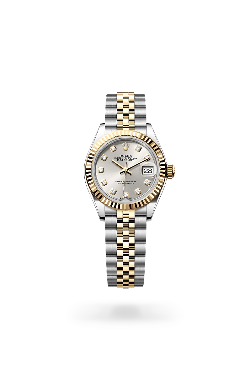 rolex Lady-Datejust in Yellow Rolesor - combination of Oystersteel and yellow gold, M279173-0007 - underwood jewelers