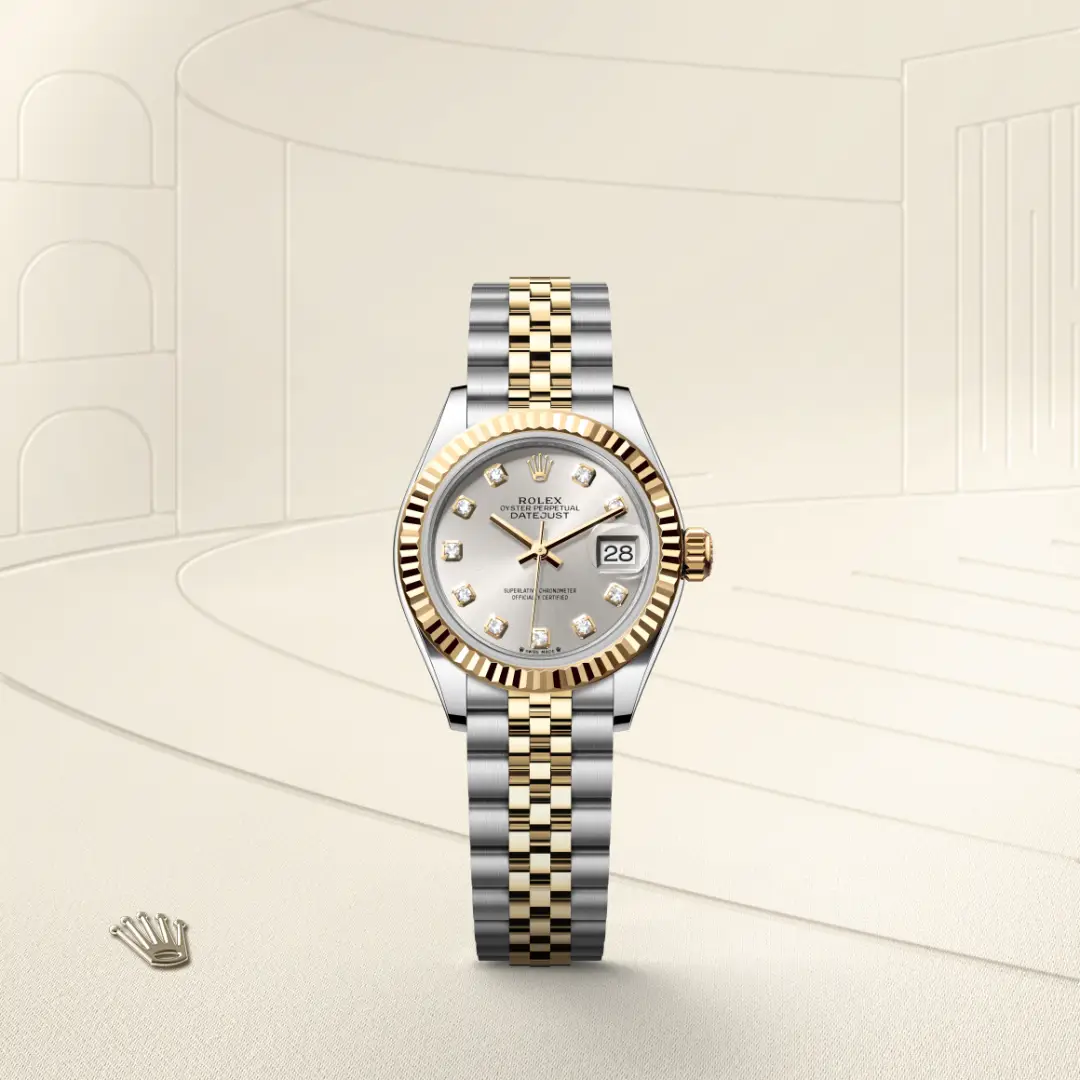 rolex Lady-Datejust in Yellow Rolesor - combination of Oystersteel and yellow gold, M279173-0007 - underwood jewelers