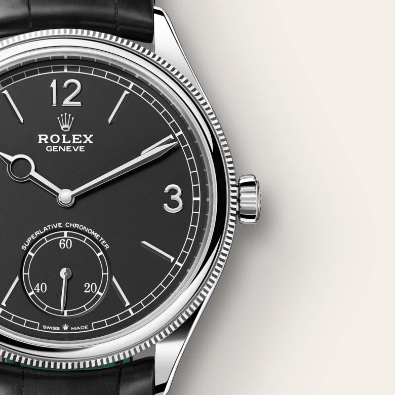rolex 1908 in 18 kt white gold, M52509-0002 - underwood jewelers