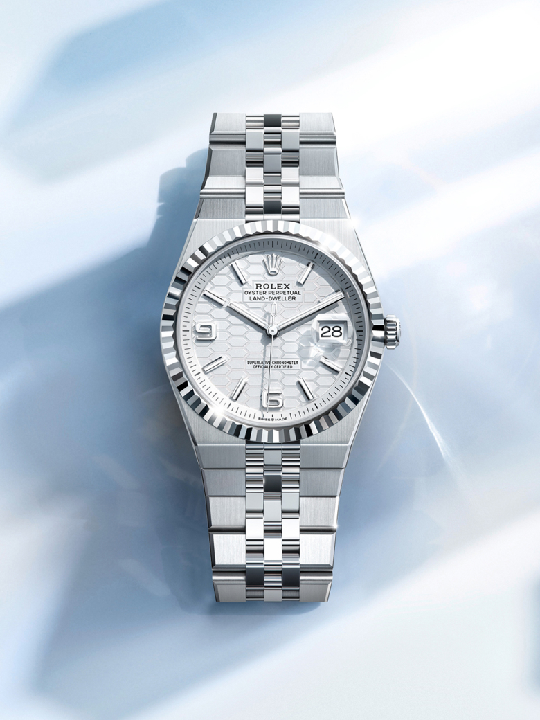 rolex land-dweller watches - underwood jewelers