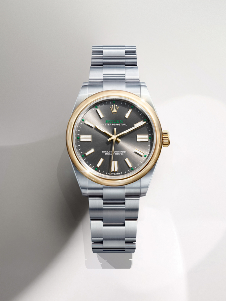 rolex oyster perpetual watches - underwood jewelers