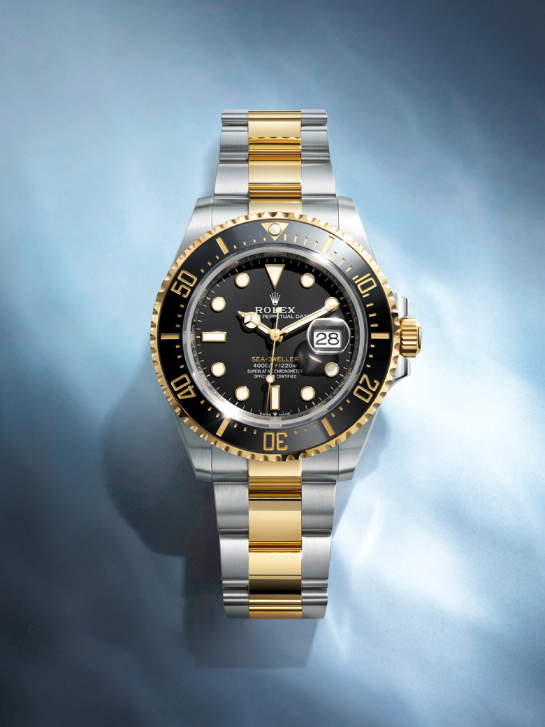 rolex sea dweller watches - underwood jewelers