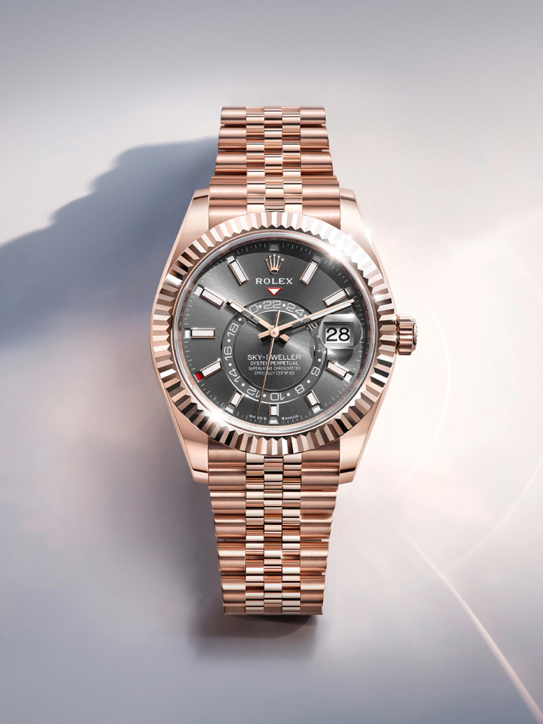 rolex sky dweller watches - underwood jewelers