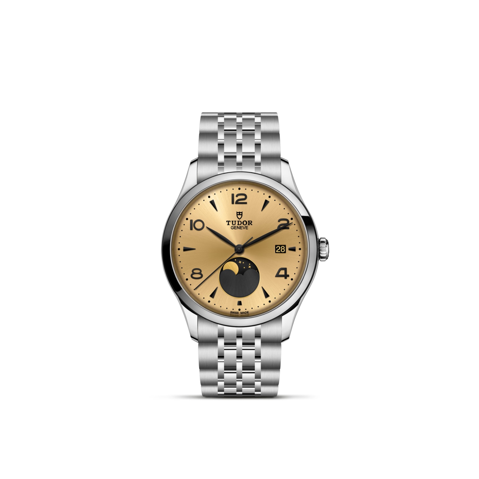 TUDOR 1926 Luna 39mm steel case with polished finish - M91560-0001 at Underwood Jewelers