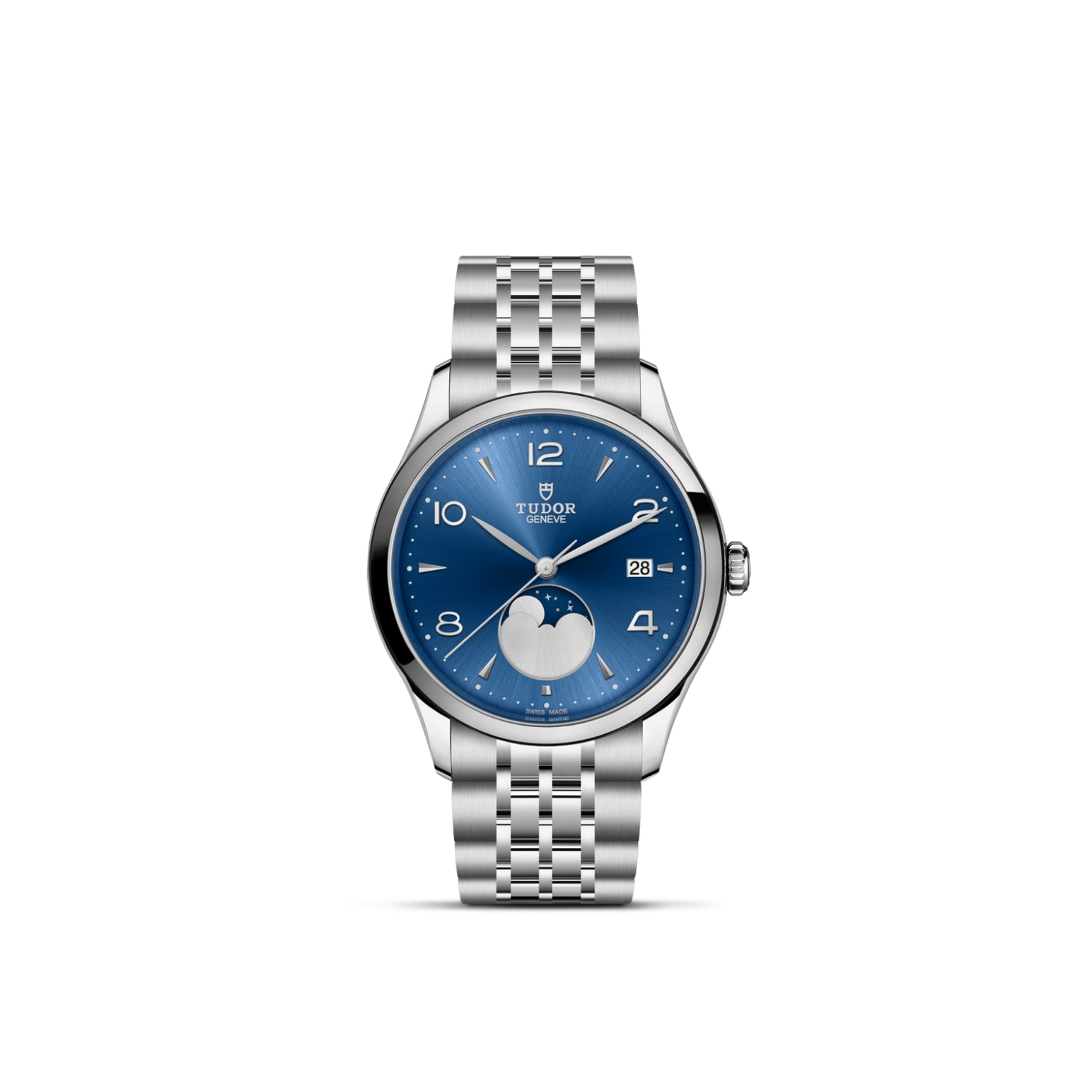 TUDOR 1926 Luna 39mm steel case with polished finish - M91560-0002 at Underwood Jewelers