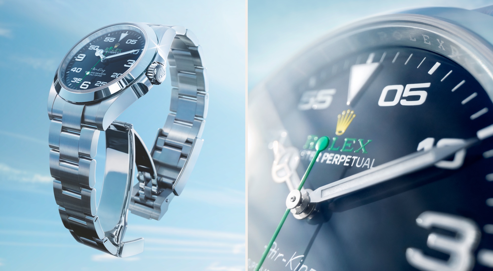 rolex Air-King watches - underwood jewelers