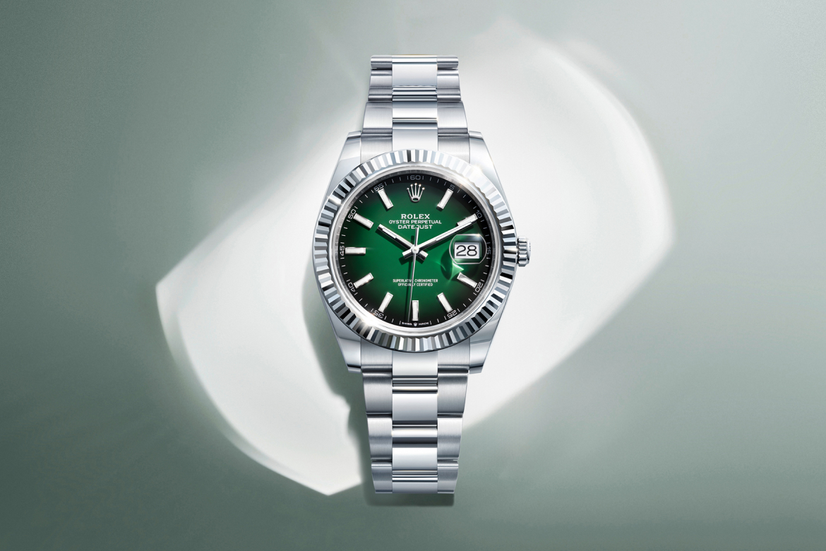 rolex datejust watches - underwood jewelers
