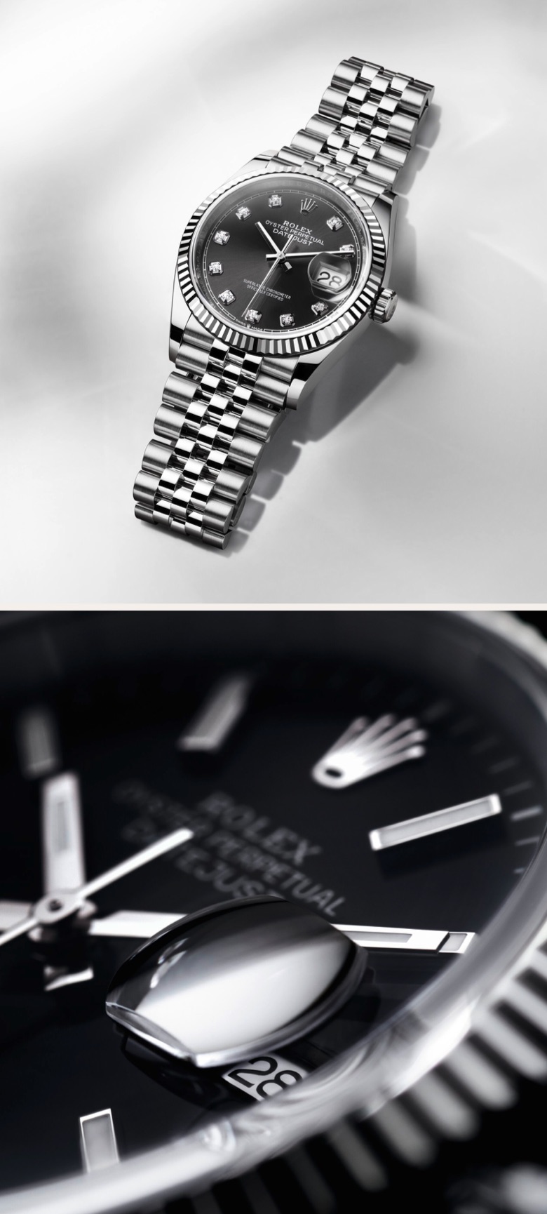 rolex datejust watches - underwood jewelers