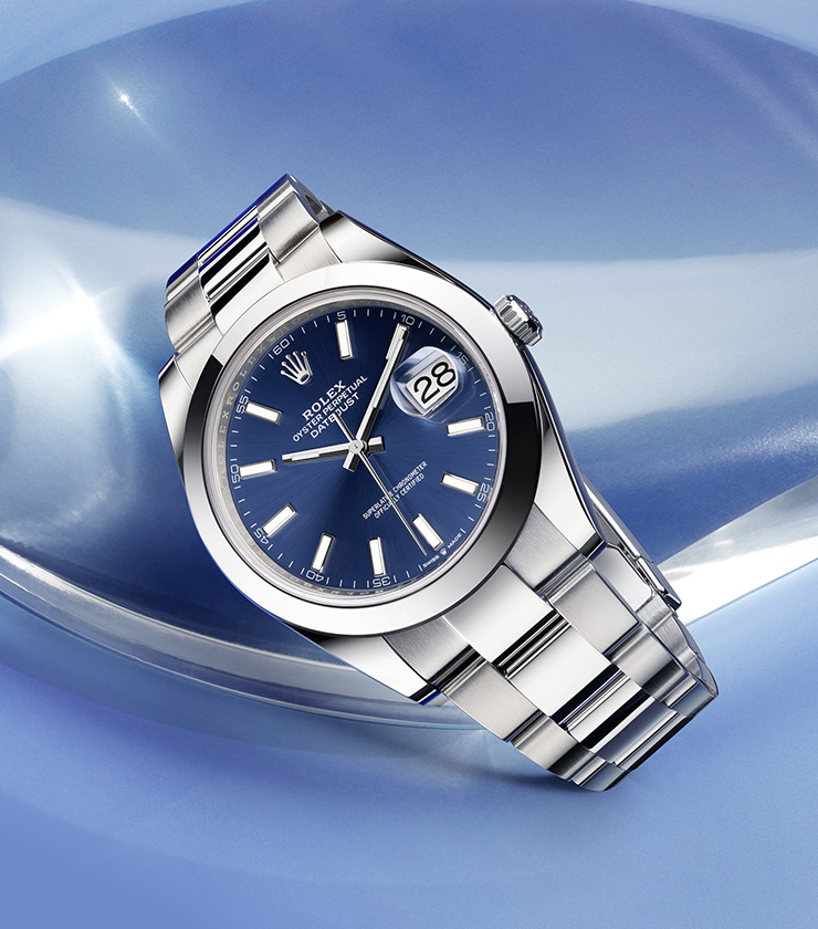 rolex datejust watches - underwood jewelers