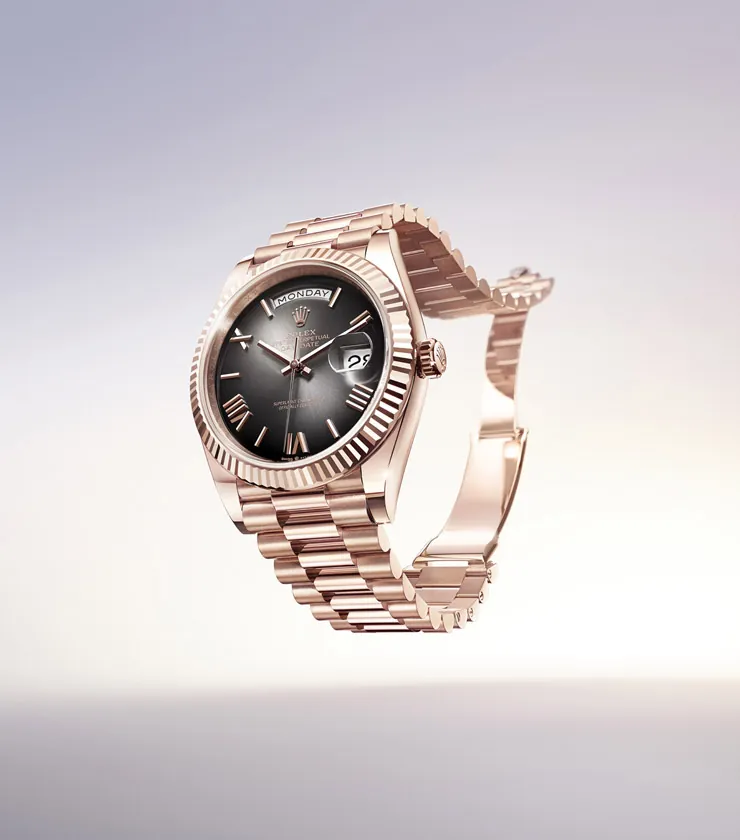 rolex day-date watches - underwood jewelers