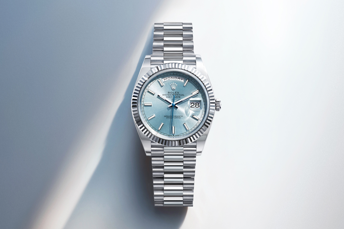 rolex day-date watches - underwood jewelers
