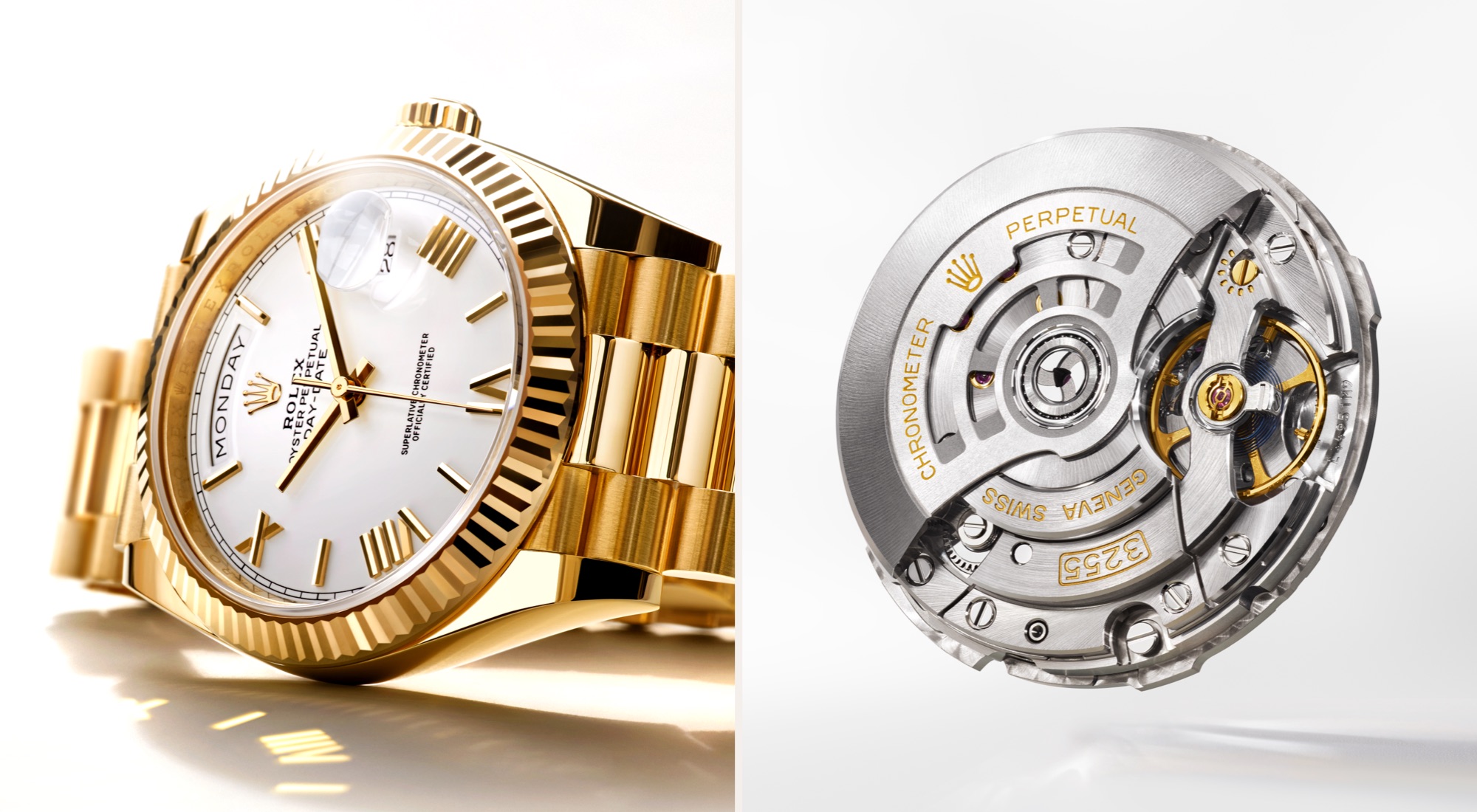 rolex day-date watches - underwood jewelers