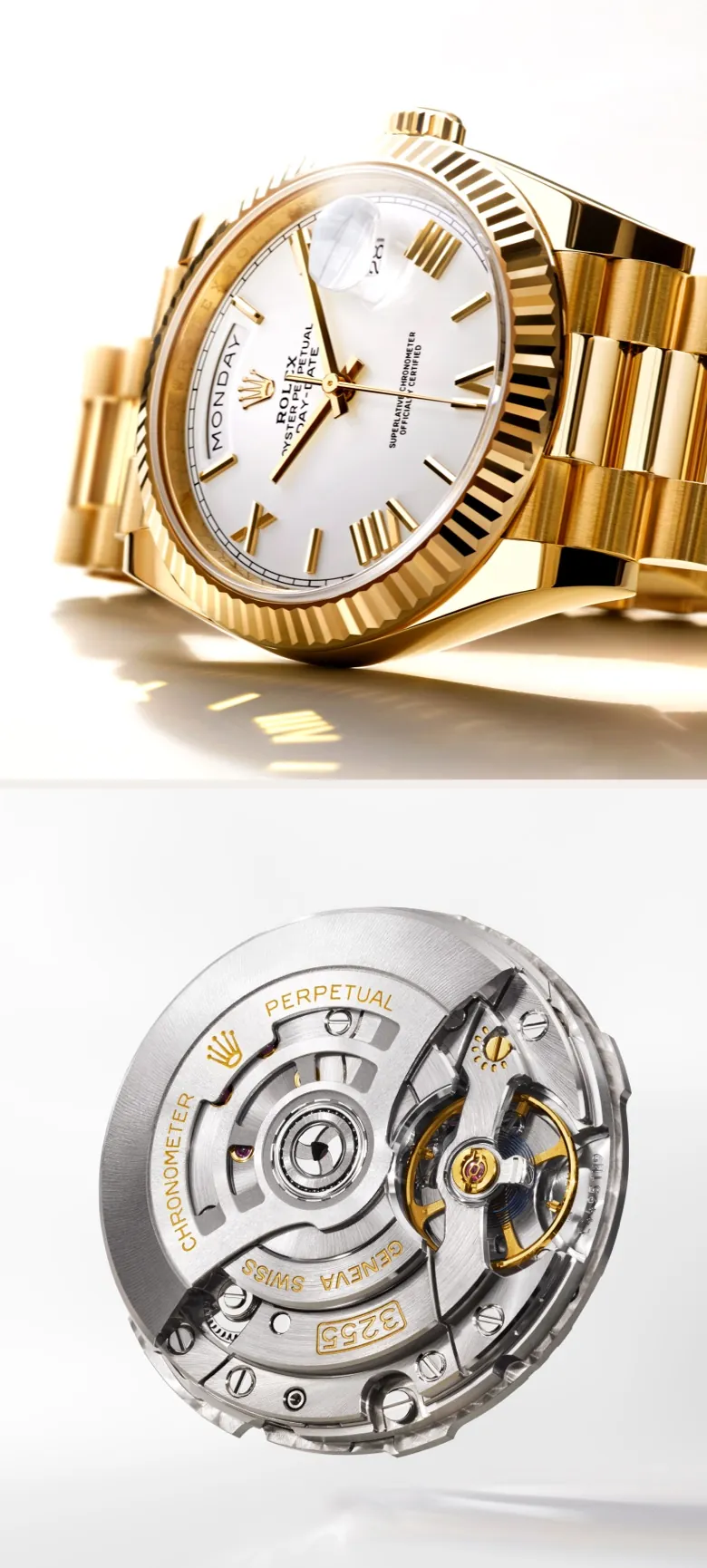 rolex day-date watches - underwood jewelers