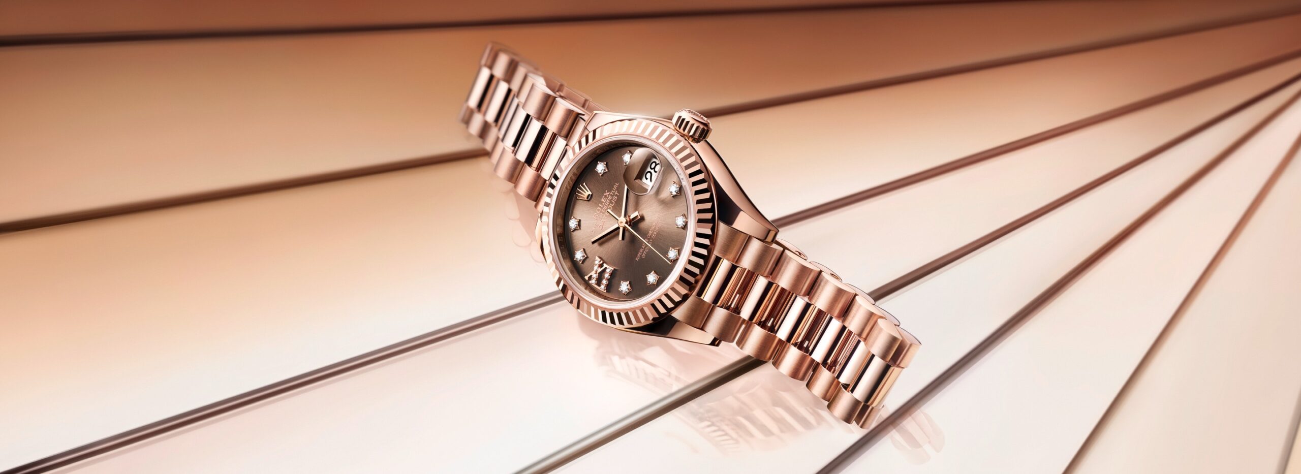 rolex lady-datejust watches - underwood jewelers