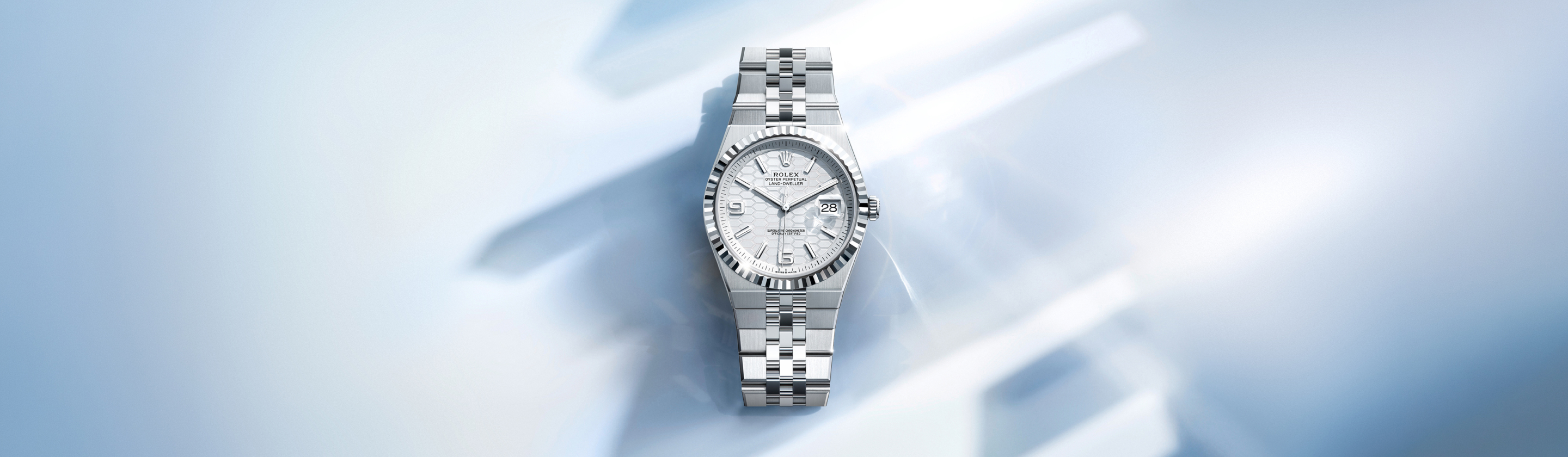 rolex land-dweller watches - underwood jewelers
