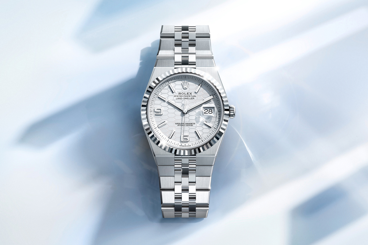 rolex land-dweller watches - underwood jewelers