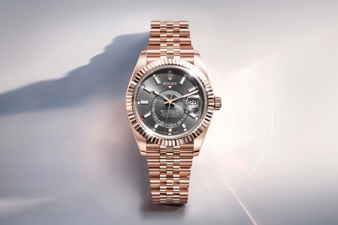 rolex sky-dweller watches - underwood jewelers