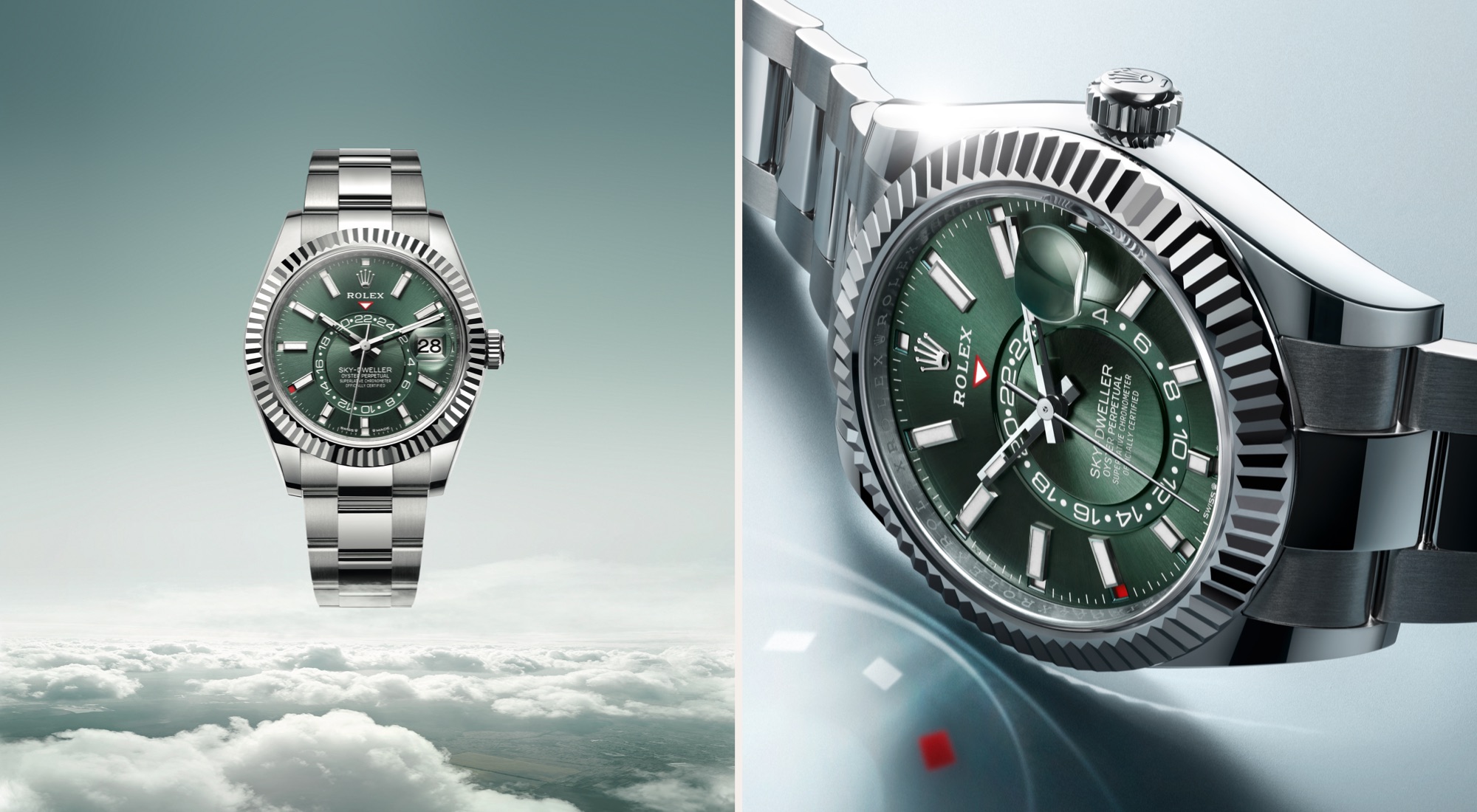 rolex sky-dweller watches - underwood jewelers