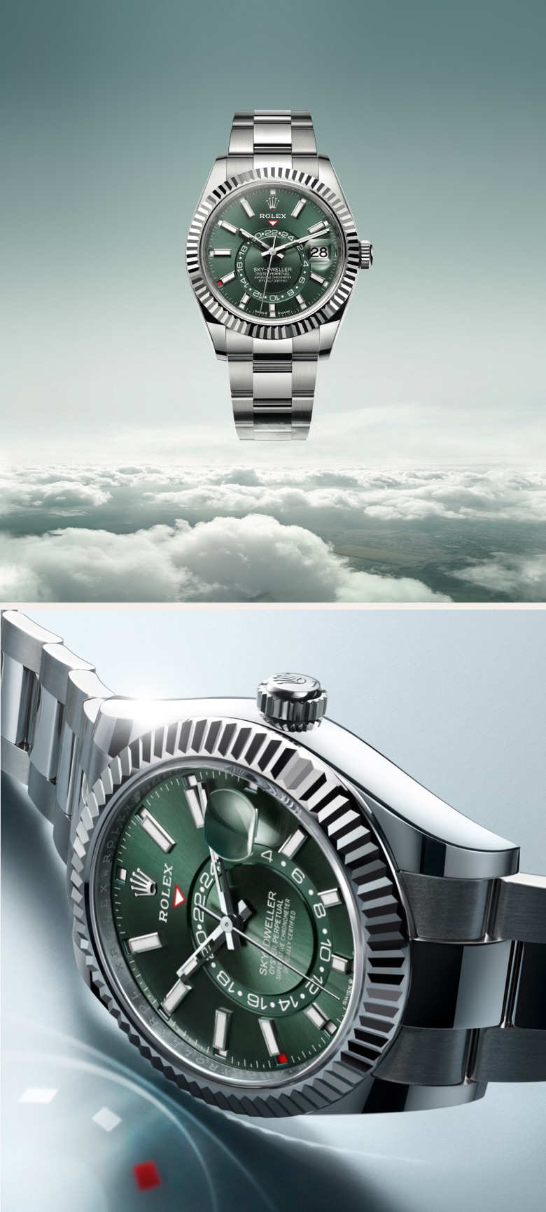 rolex sky-dweller watches - underwood jewelers