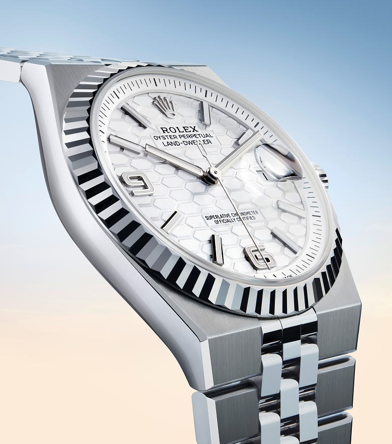 rolex land-dweller watches - underwood jewelers