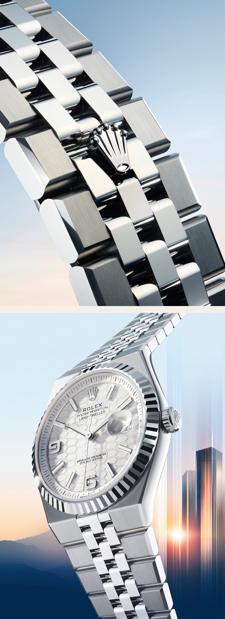 rolex land-dweller watches - underwood jewelers