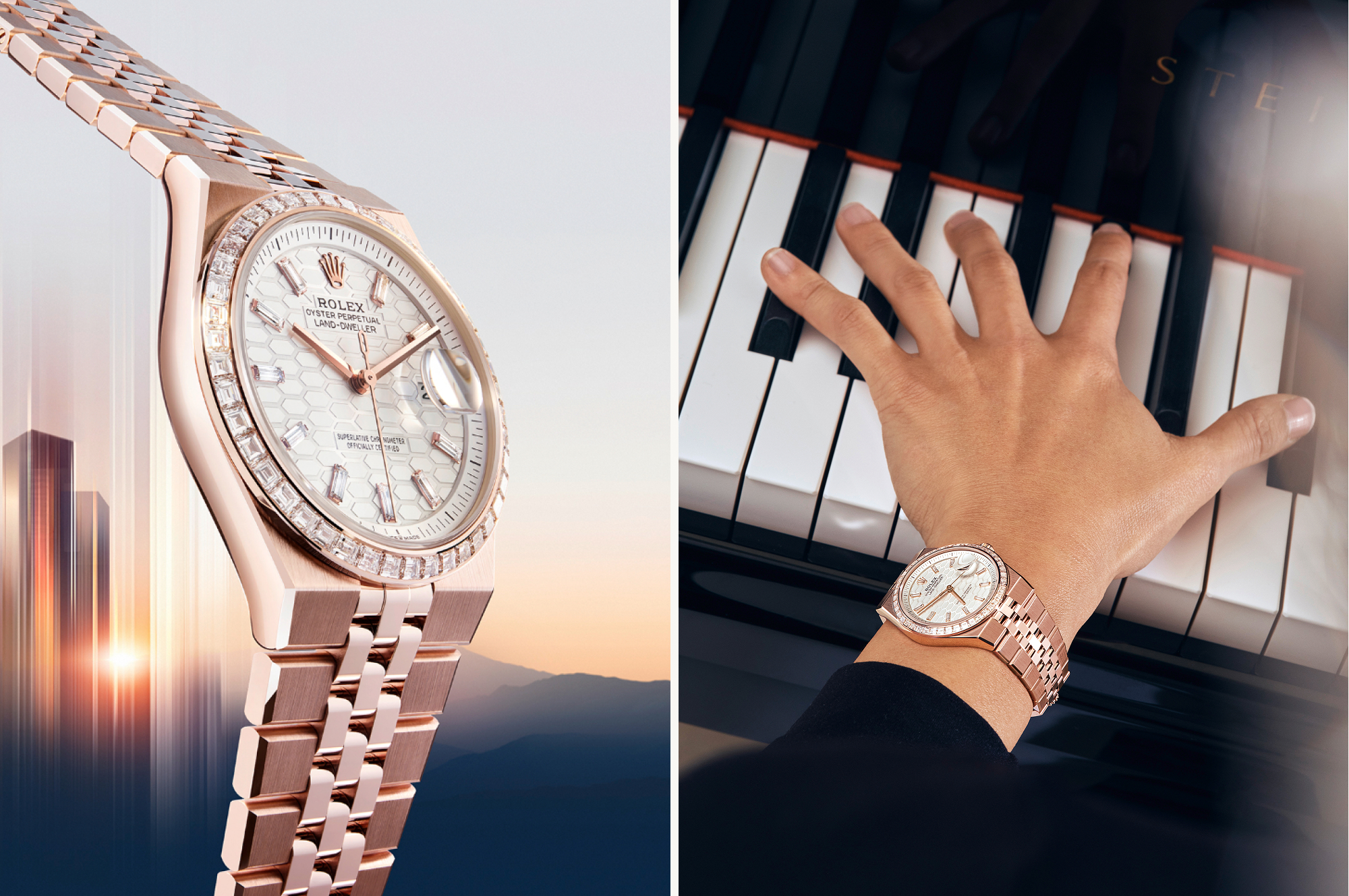 rolex land-dweller watches - underwood jewelers