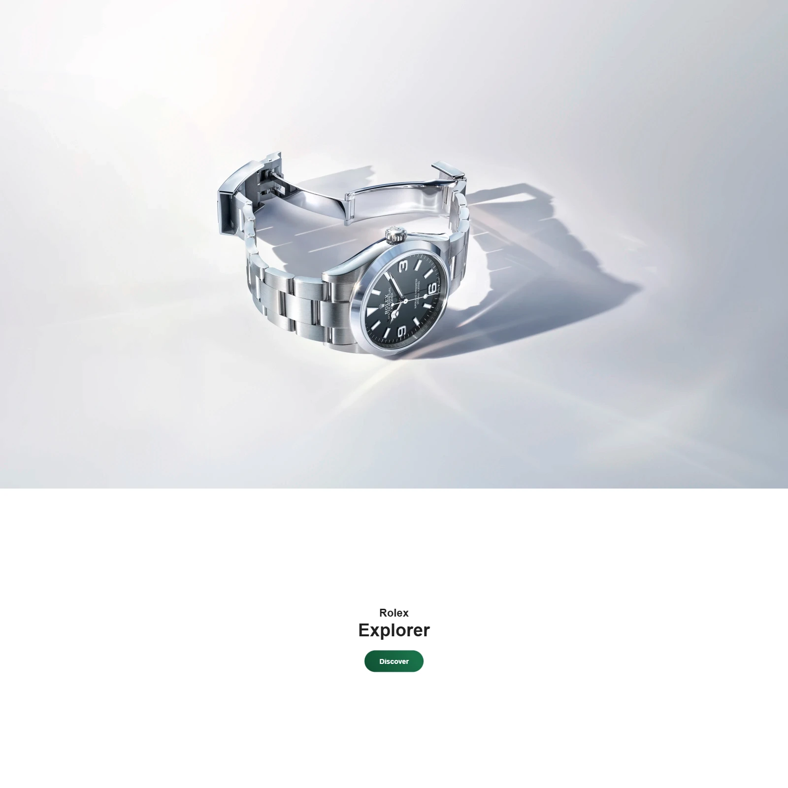 rolex explorer watches - underwood jewelers