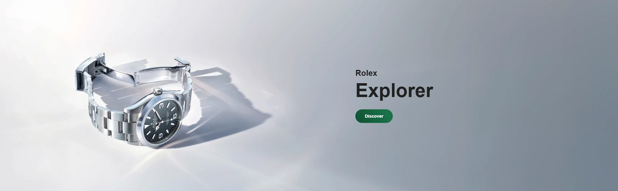 rolex explorer watches - underwood jewelers