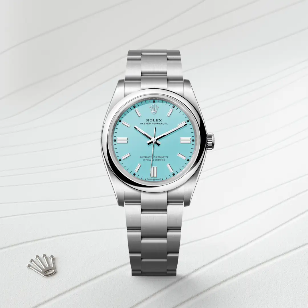 rolex Oyster Perpetual in Oystersteel, M126000-0006 - Underwood Jewelers