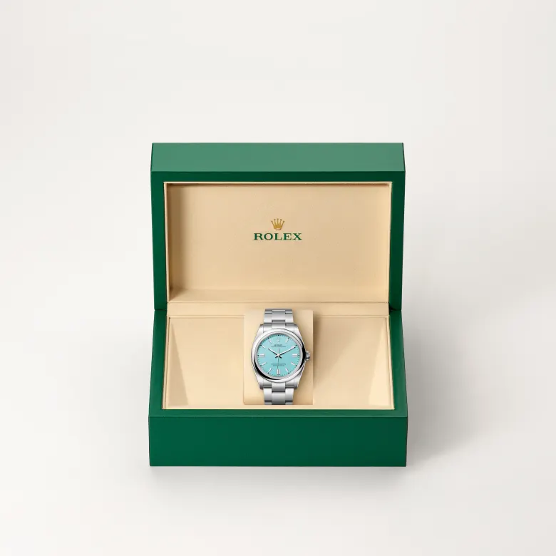 rolex Oyster Perpetual in Oystersteel, M126000-0006 - Underwood Jewelers