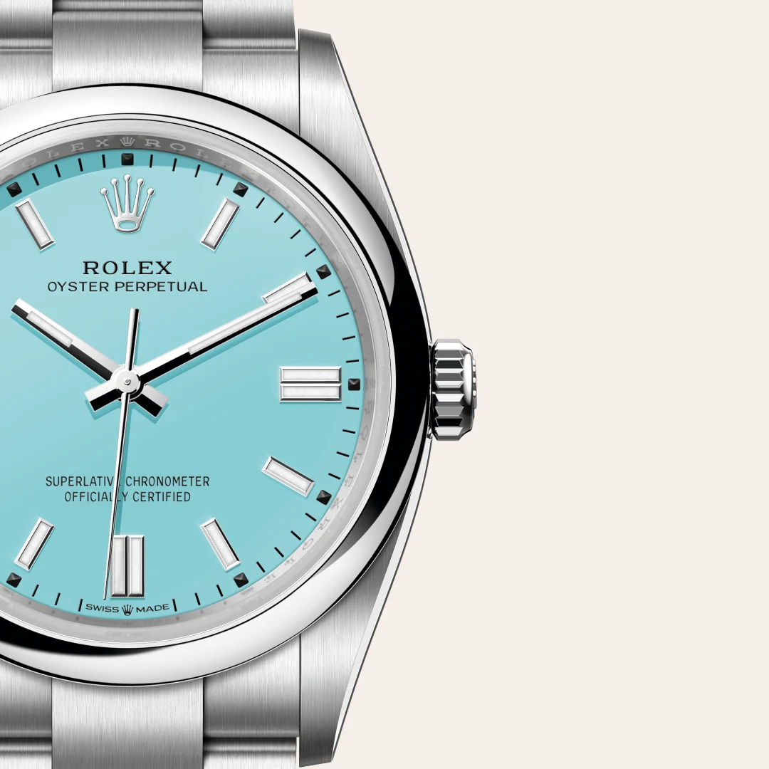 rolex Oyster Perpetual in Oystersteel, M126000-0006 - Underwood Jewelers