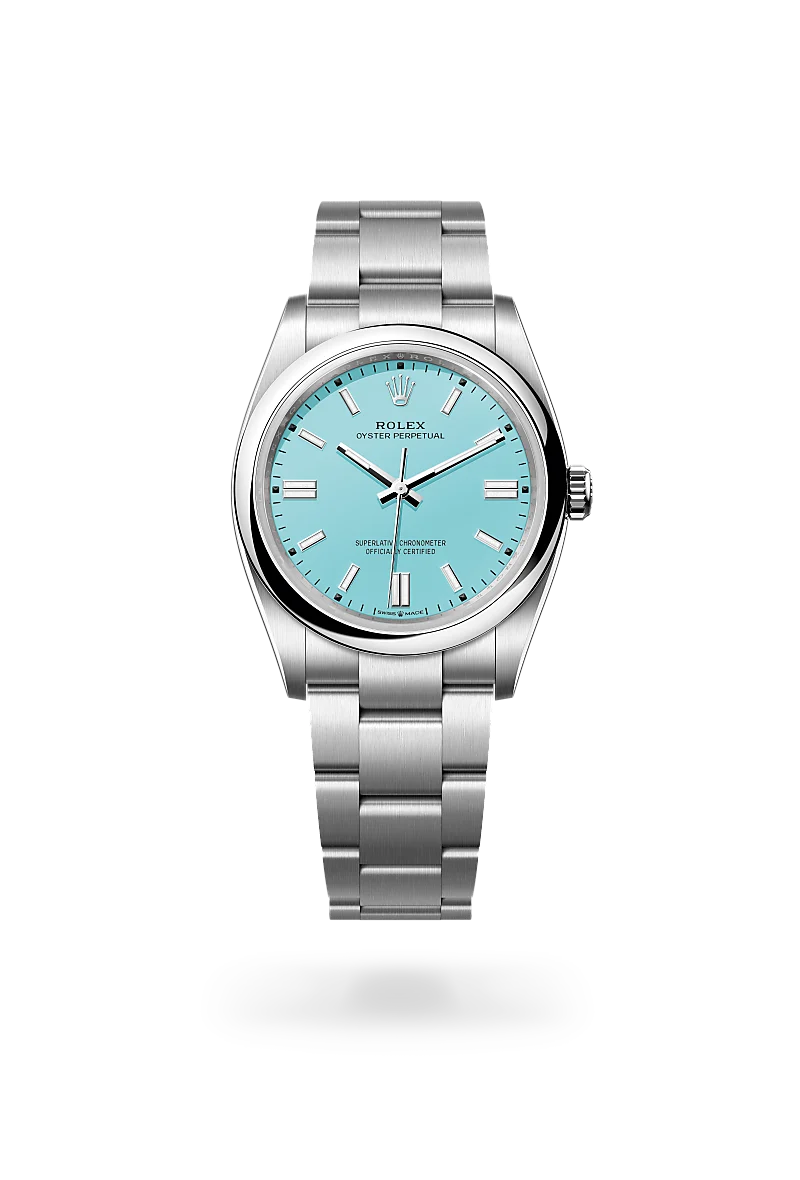 rolex Oyster Perpetual in Oystersteel, M126000-0006 - Underwood Jewelers