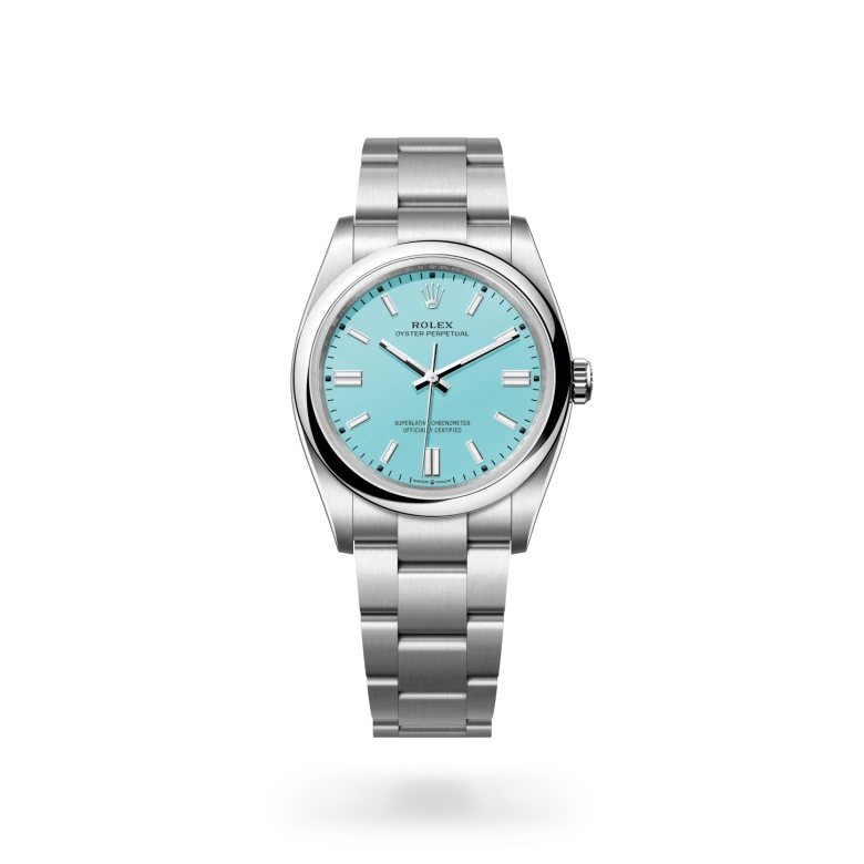 rolex Oyster Perpetual in Oystersteel, M126000-0006 - Underwood Jewelers