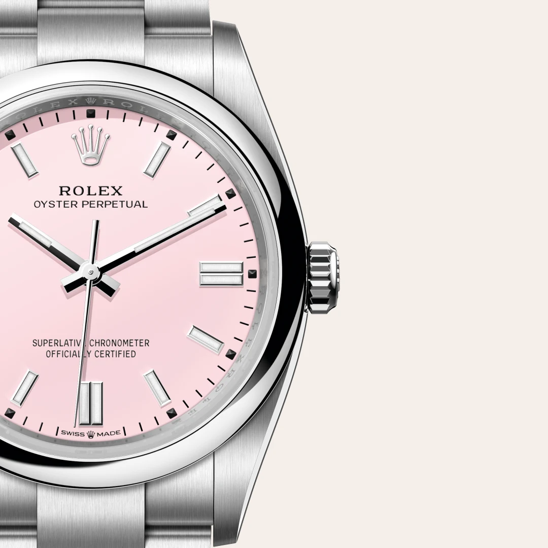 rolex Oyster Perpetual in Oystersteel, M126000-0008 - Underwood Jewelers
