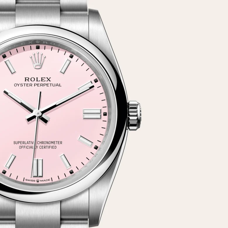 rolex Oyster Perpetual in Oystersteel, M126000-0008 - Underwood Jewelers